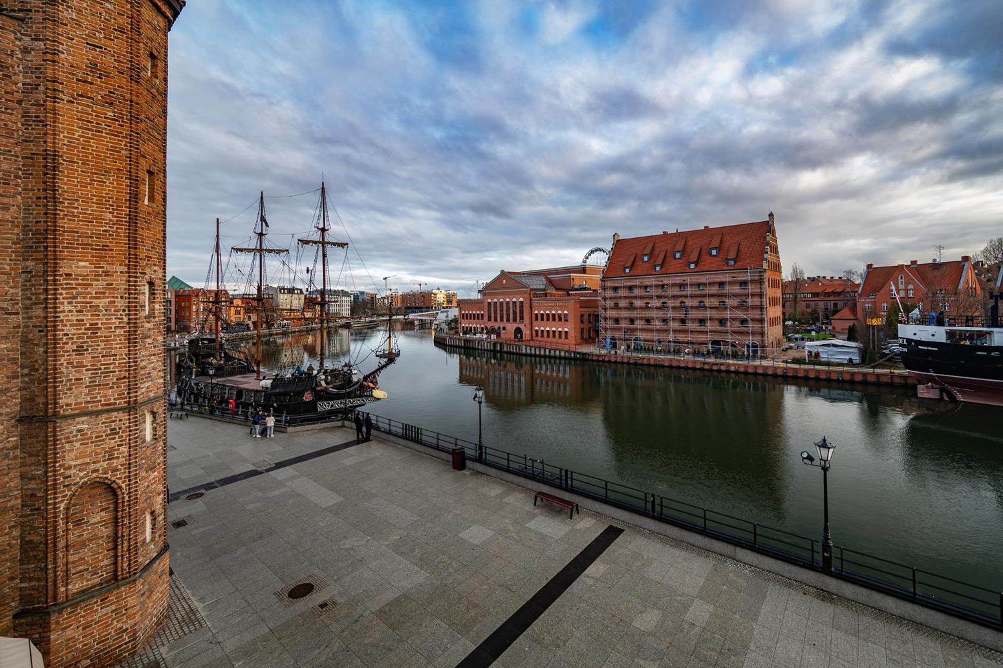 Motlawa River Apartment Gdaňsk Exteriér fotografie